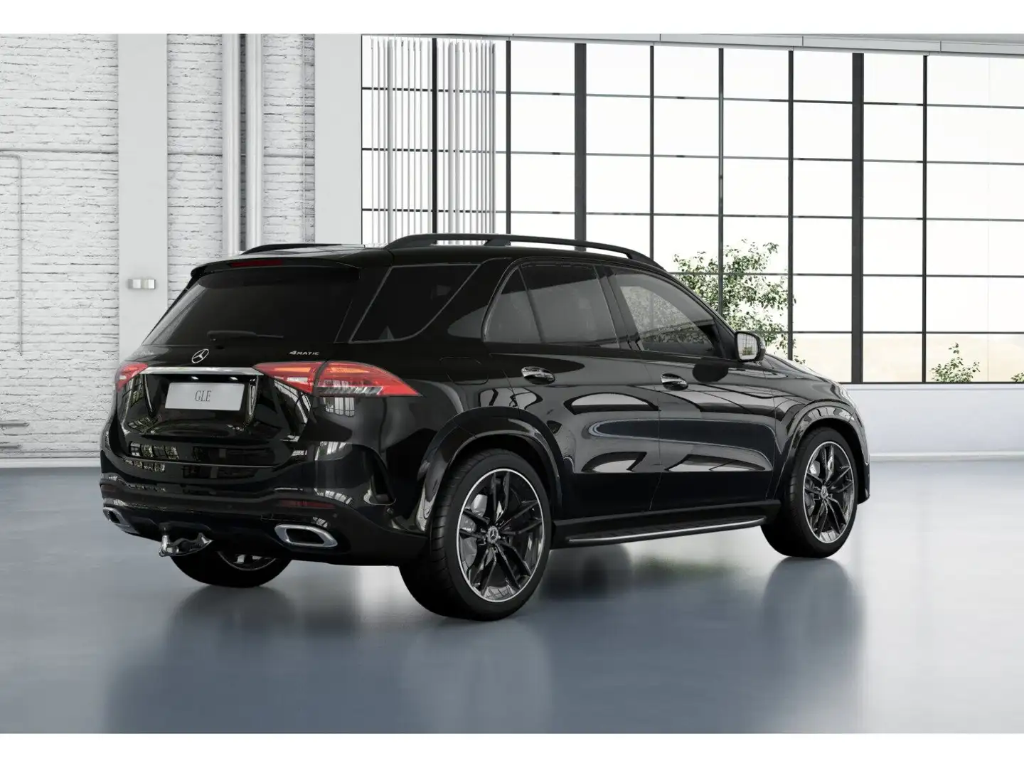 Mercedes-Benz GLE 350 de 4M #AMG #PANO-SD #HUD #AHK #AIRMATIC Noir - 2
