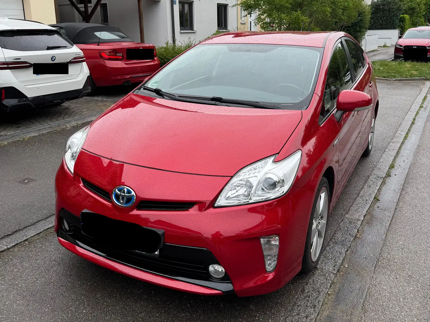 Toyota Prius Prius (Hybrid) Rouge - 1