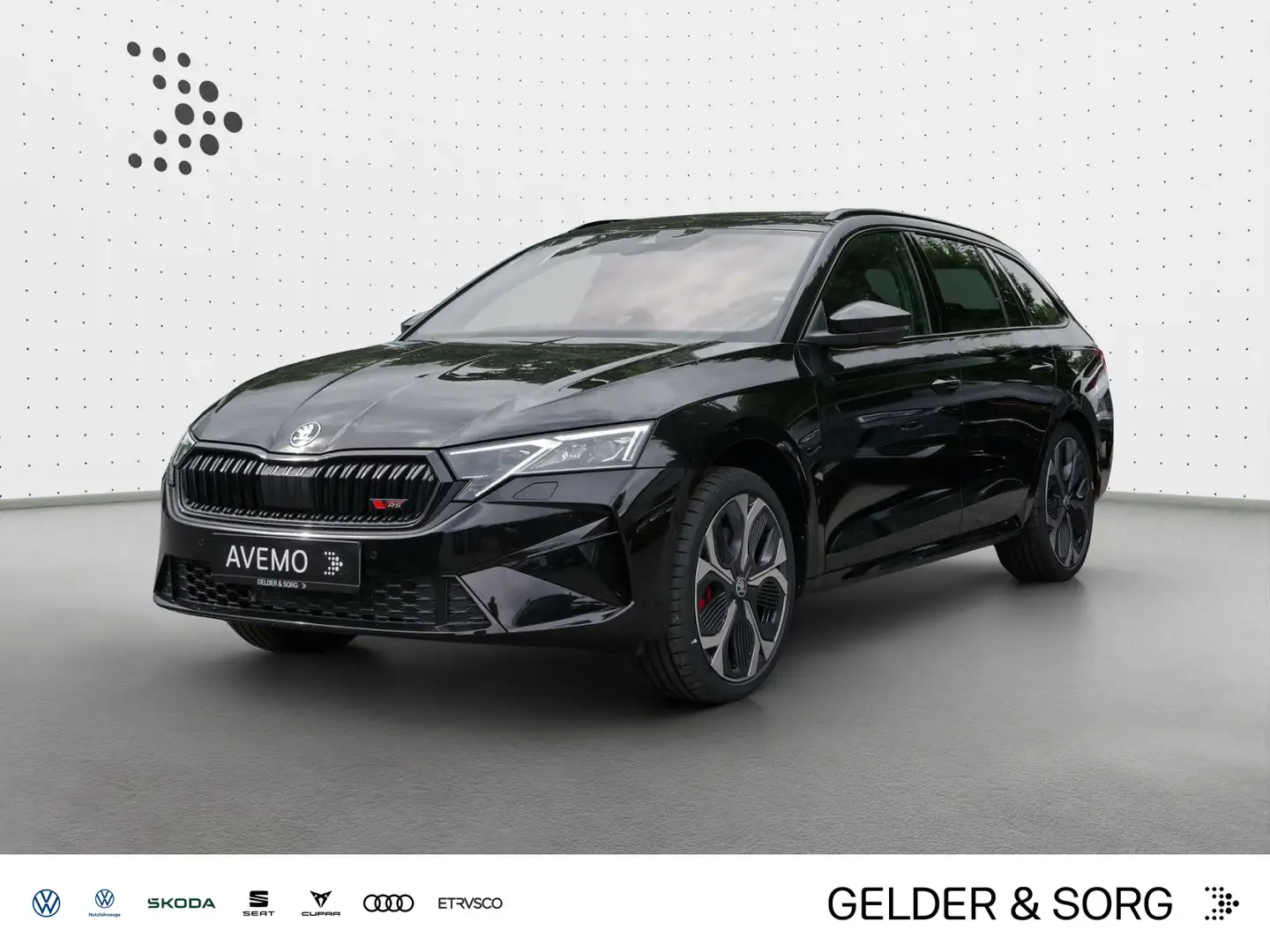 Skoda Octavia Combi RS 2,0 TSI 195 kW 7-Gang-DSG Noir - 1