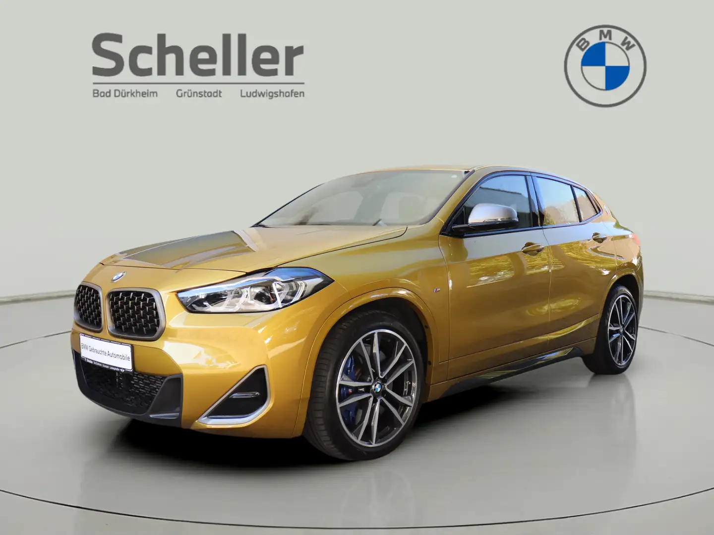BMW X2 M 35i Head-Up HiFi DAB LED Pano.Dach RFK Shz Beige - 1