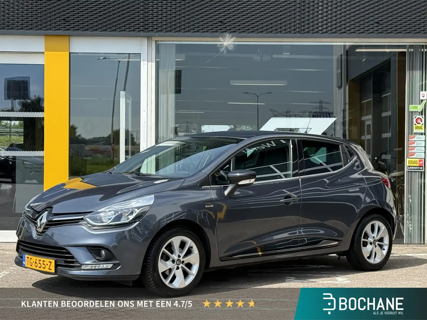 Renault Clio 0.9 TCe Limited | NAP | Volledig onderhouden | Nav Gris - 1