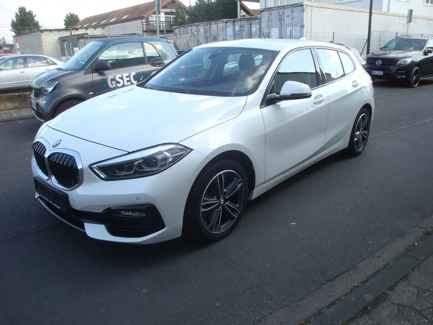 BMW 120 120 d xDrive Sport Line Blanc - 1