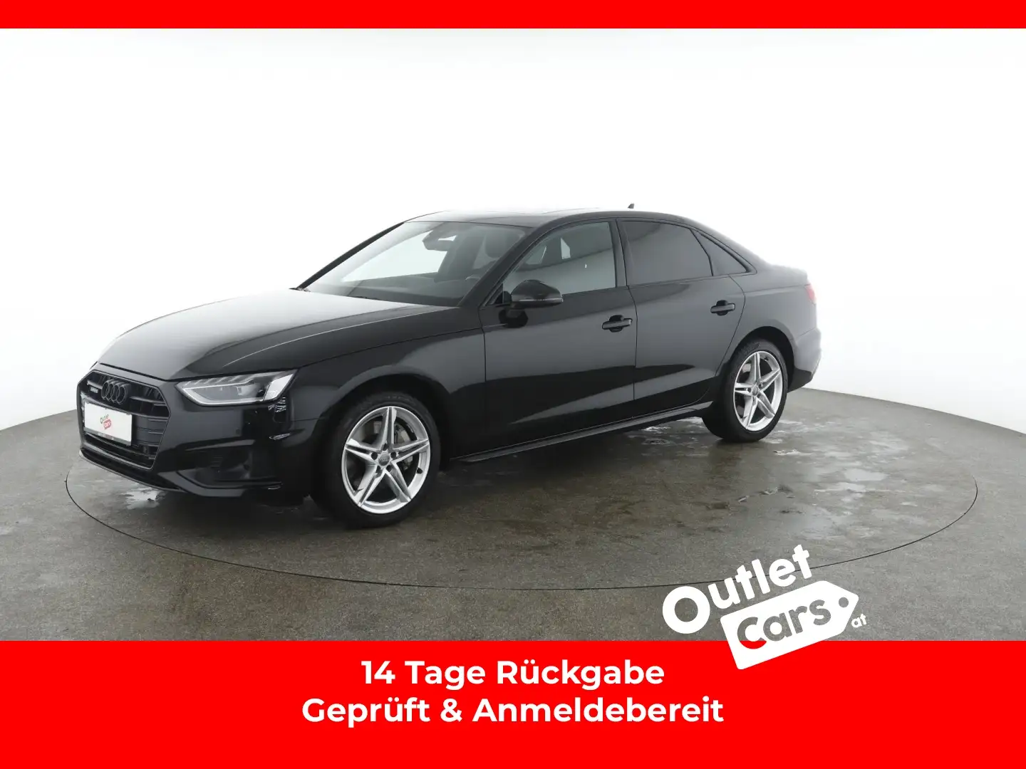 Audi A4 45 3.0 TDI quattro advanced ASSIST+LED+LEDER Schwarz - 1