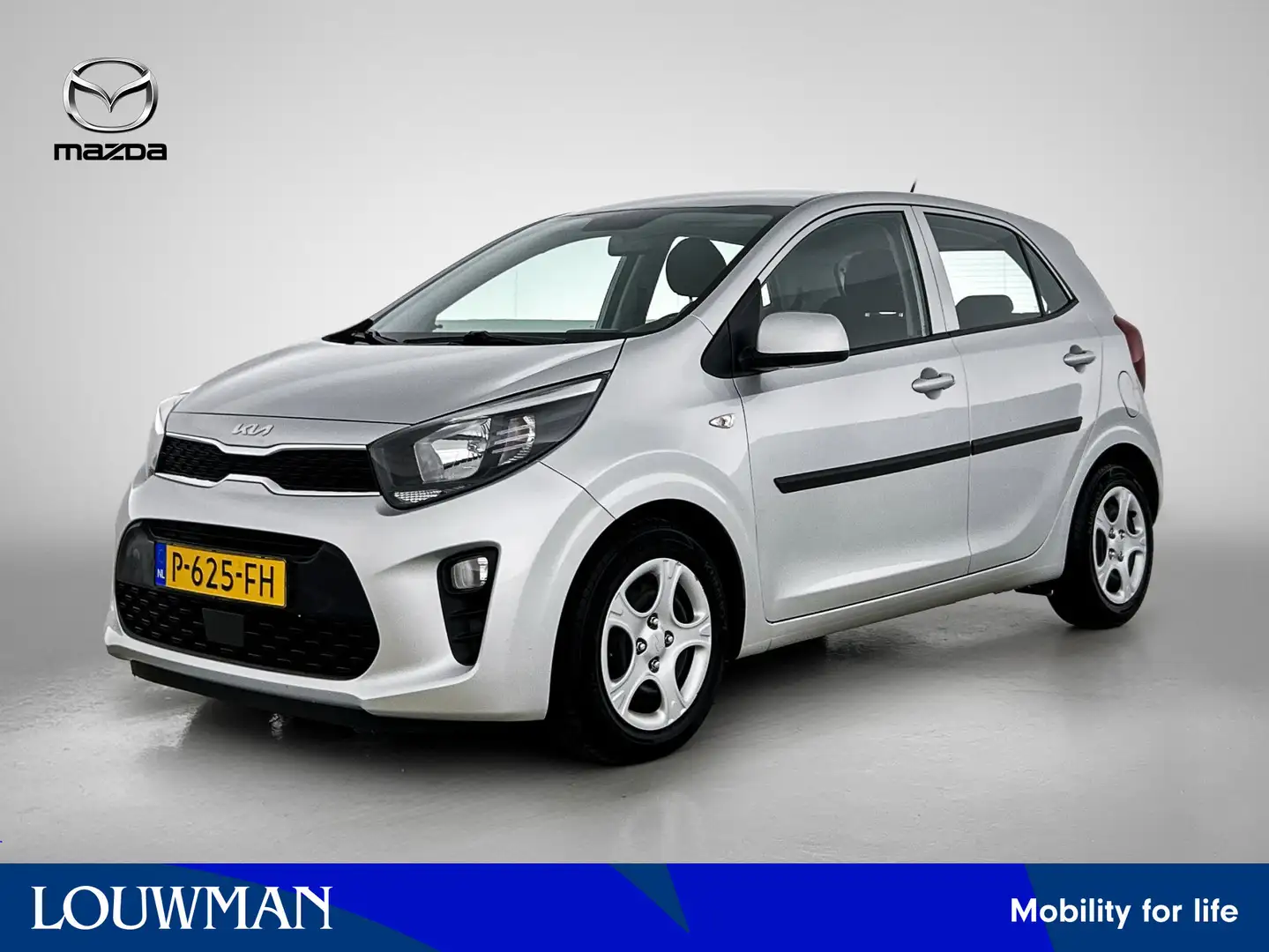 Kia Picanto 1.0 DPi ComfortLine Automaat / Cruise control / Ai Grijs - 1