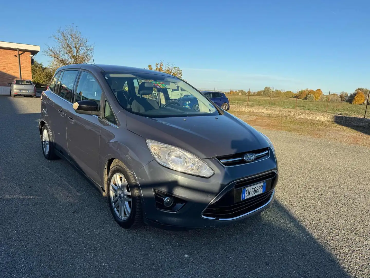 Ford C-Max 7 1.6 TDCi 95CV Titanium Grigio - 2