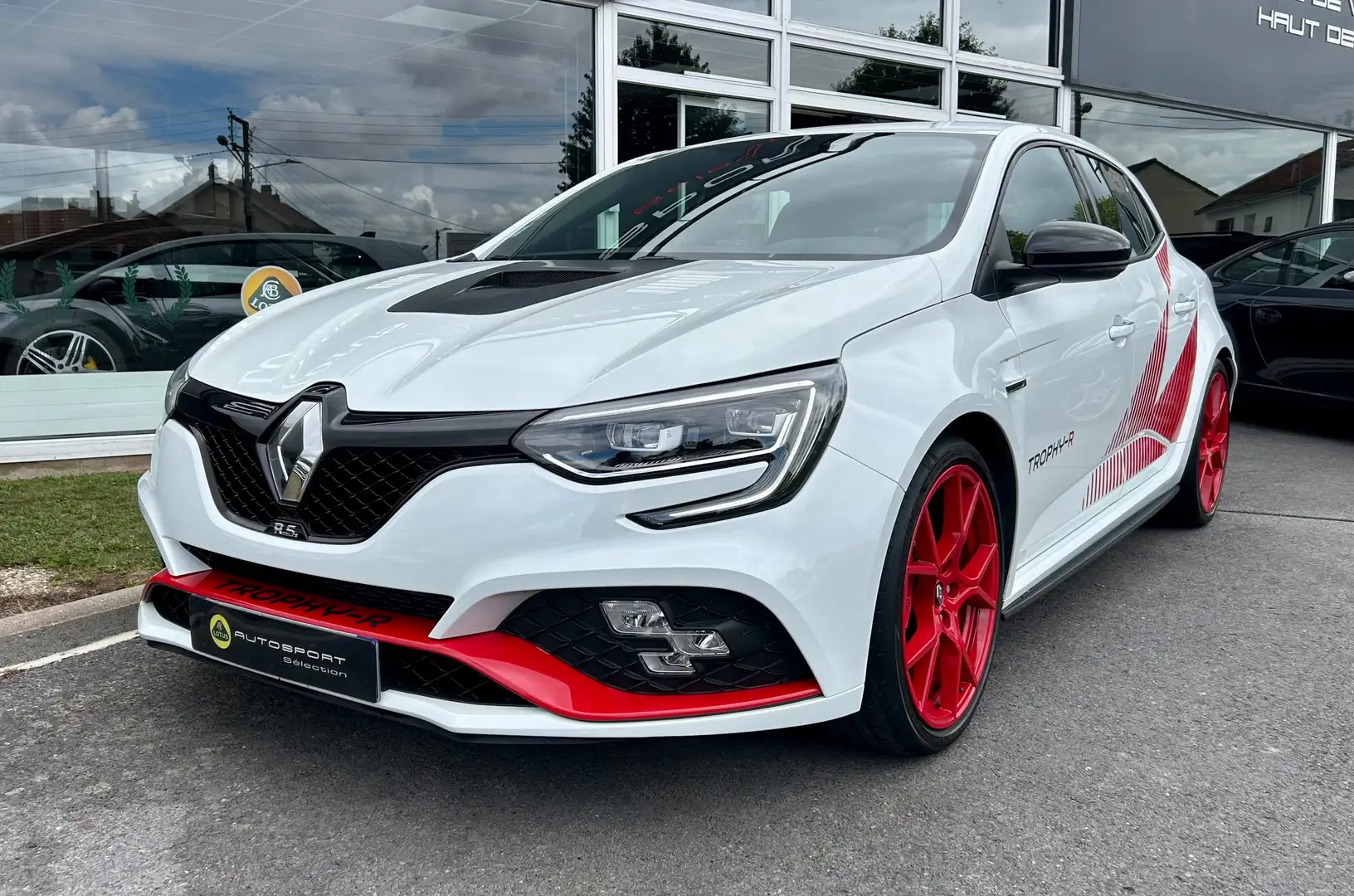 Renault Megane Mégane IV Berline TCe 300 RS Trophy-R Blanc - 2