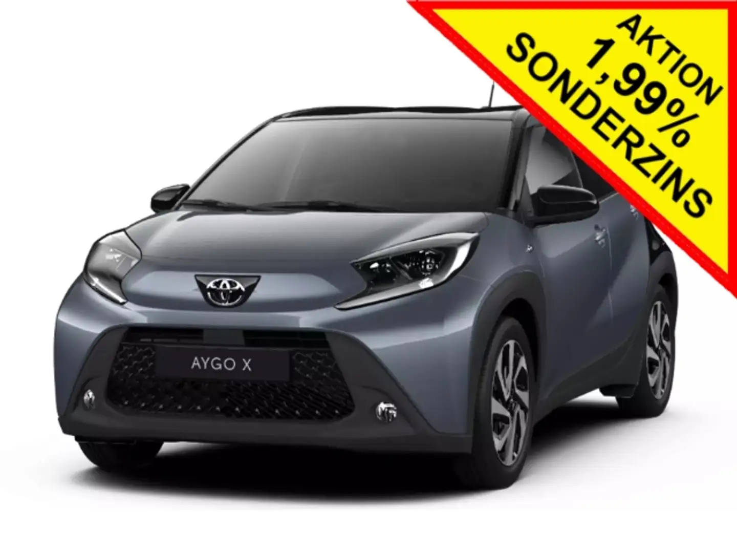 Toyota Aygo X TEAMPLAYER+CPLAY+SONDERAKTION+SOFORT Grau - 1