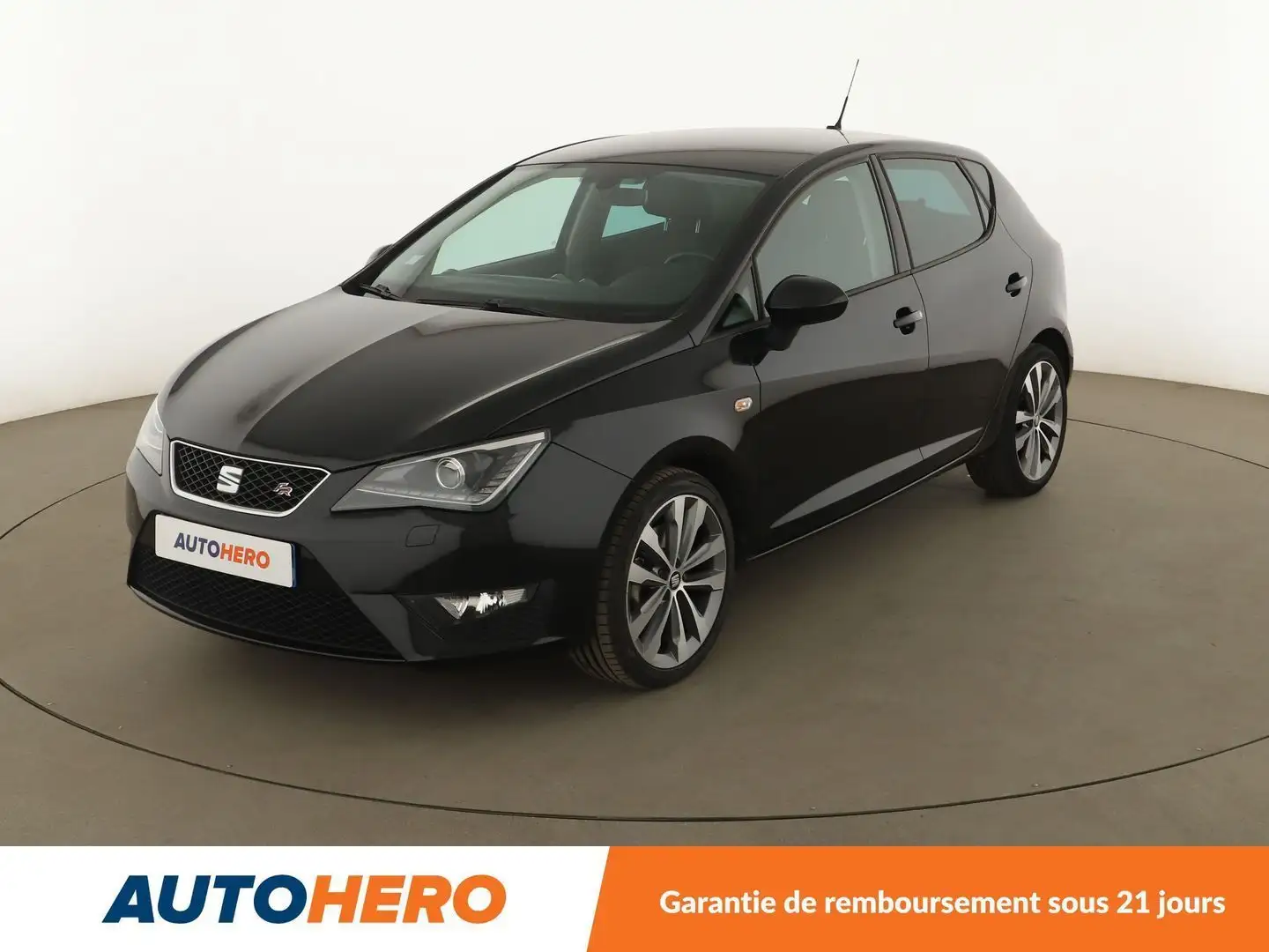 SEAT Ibiza 1.0 EcoTSI BV6 Noir - 1
