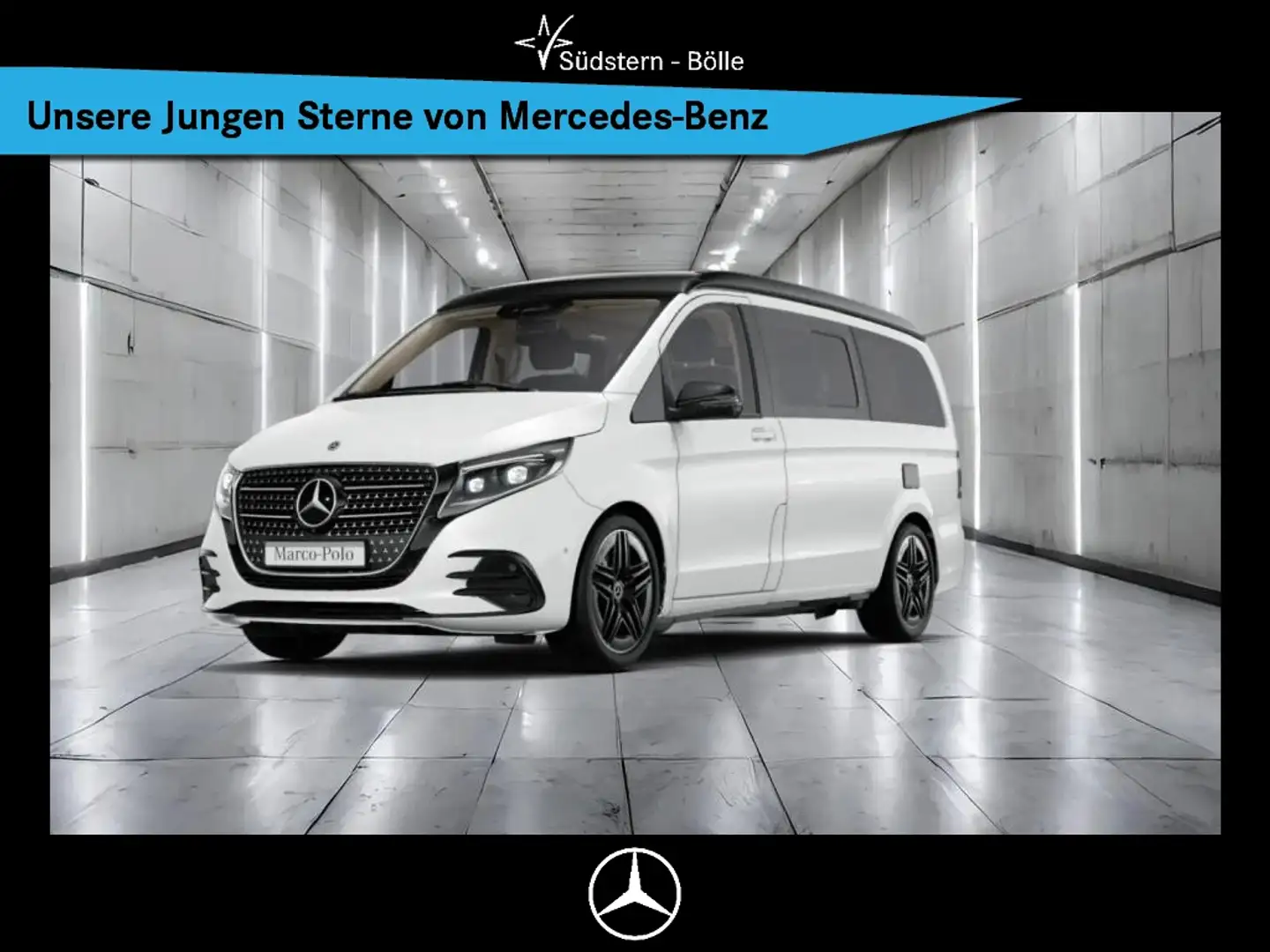 Mercedes-Benz Marco Polo V 250 AMG+AHK+360°+LED+NAVI+DISTRONIC Weiß - 1