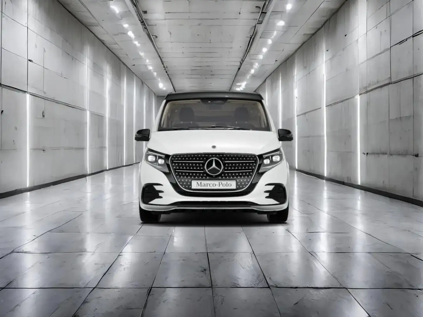 Mercedes-Benz Marco Polo V 250  AMG+AHK+KÜCHE+KAMERA+360 Grad Weiß - 2