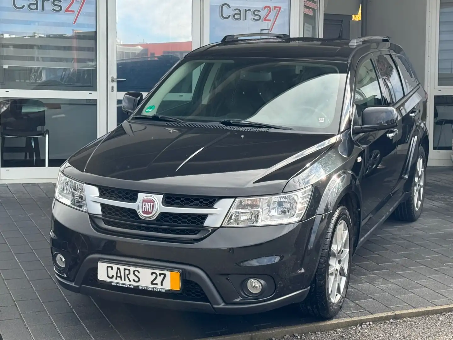 Fiat Freemont Lounge 7-Sitze Leder Navi SHZ Kamera Schwarz - 1