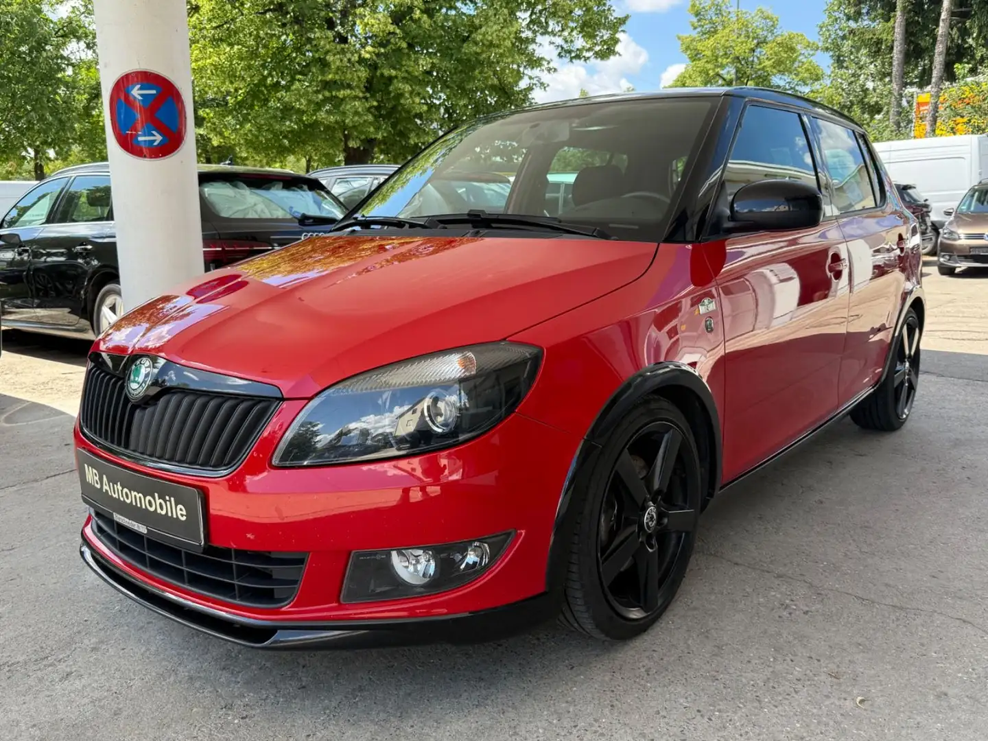 Skoda Fabia Monte Carlo Rouge - 1