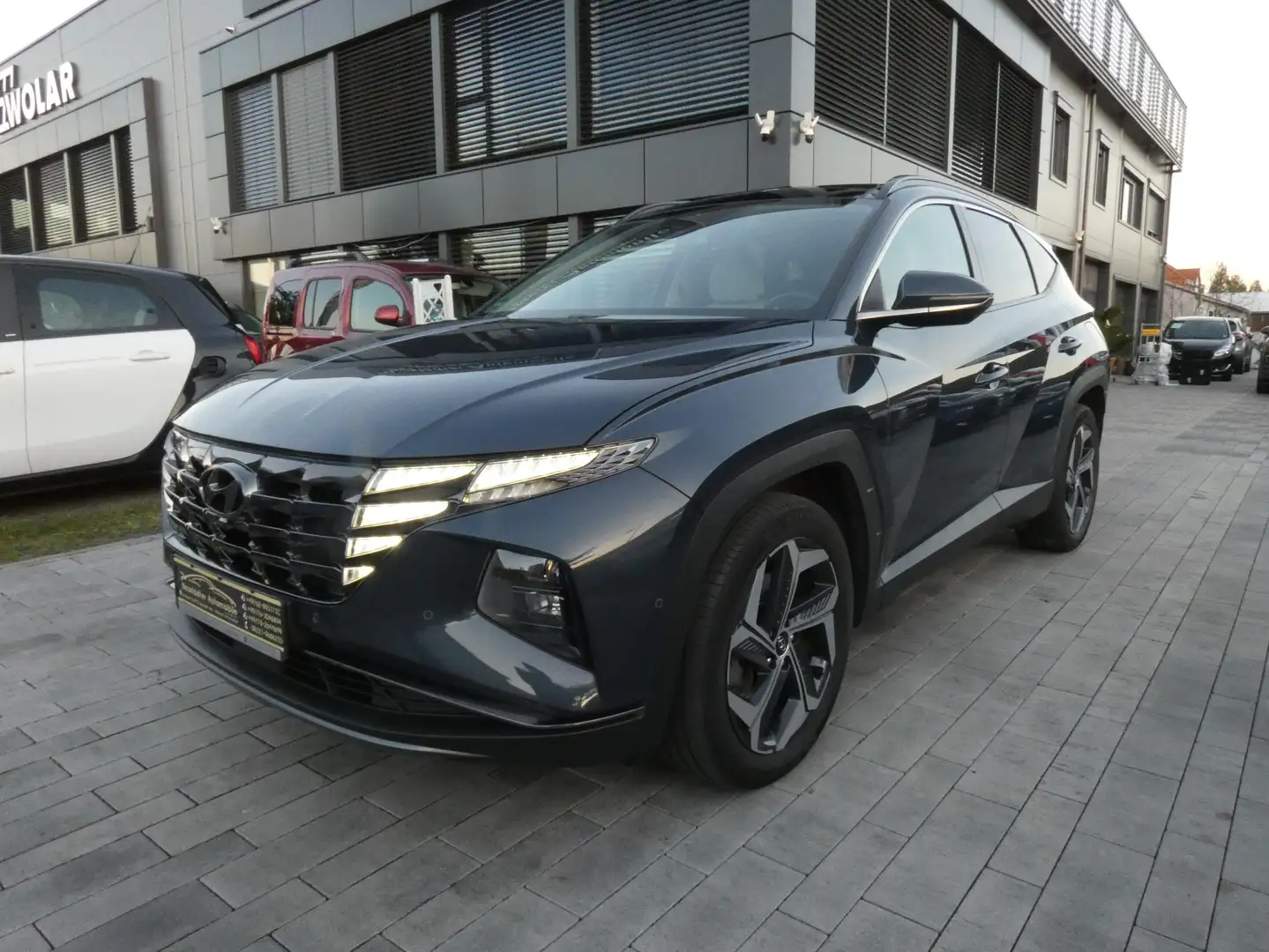 Hyundai TUCSON Prime Plug-In Hybrid 4WD ABSOLUT VOLL AUSTATTUNG!! Blau - 2