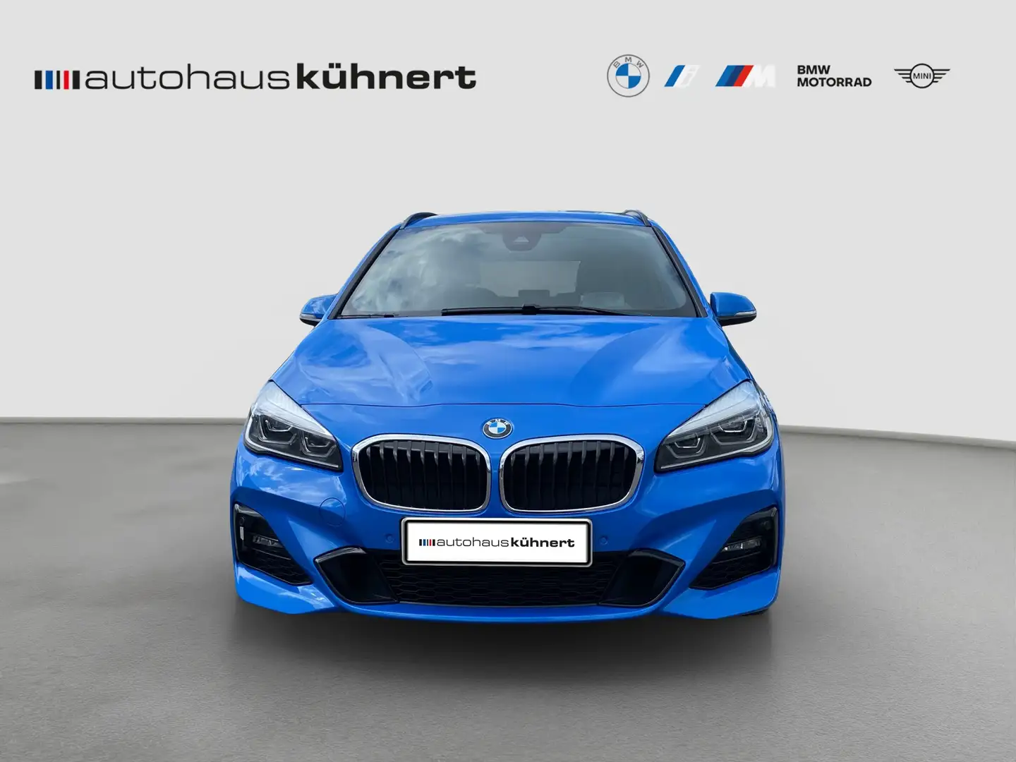 BMW 220 d xDrive Gran Tourer ///M-Sport ACC AHK Navi+ HUD Blauw - 2