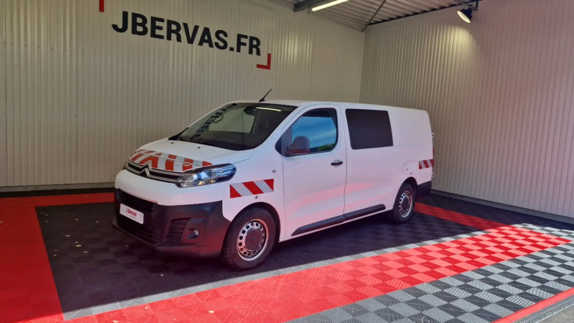 Citroen Jumpy CABINE APPROFONDIE XL bluehdi 120 club Wit - 1