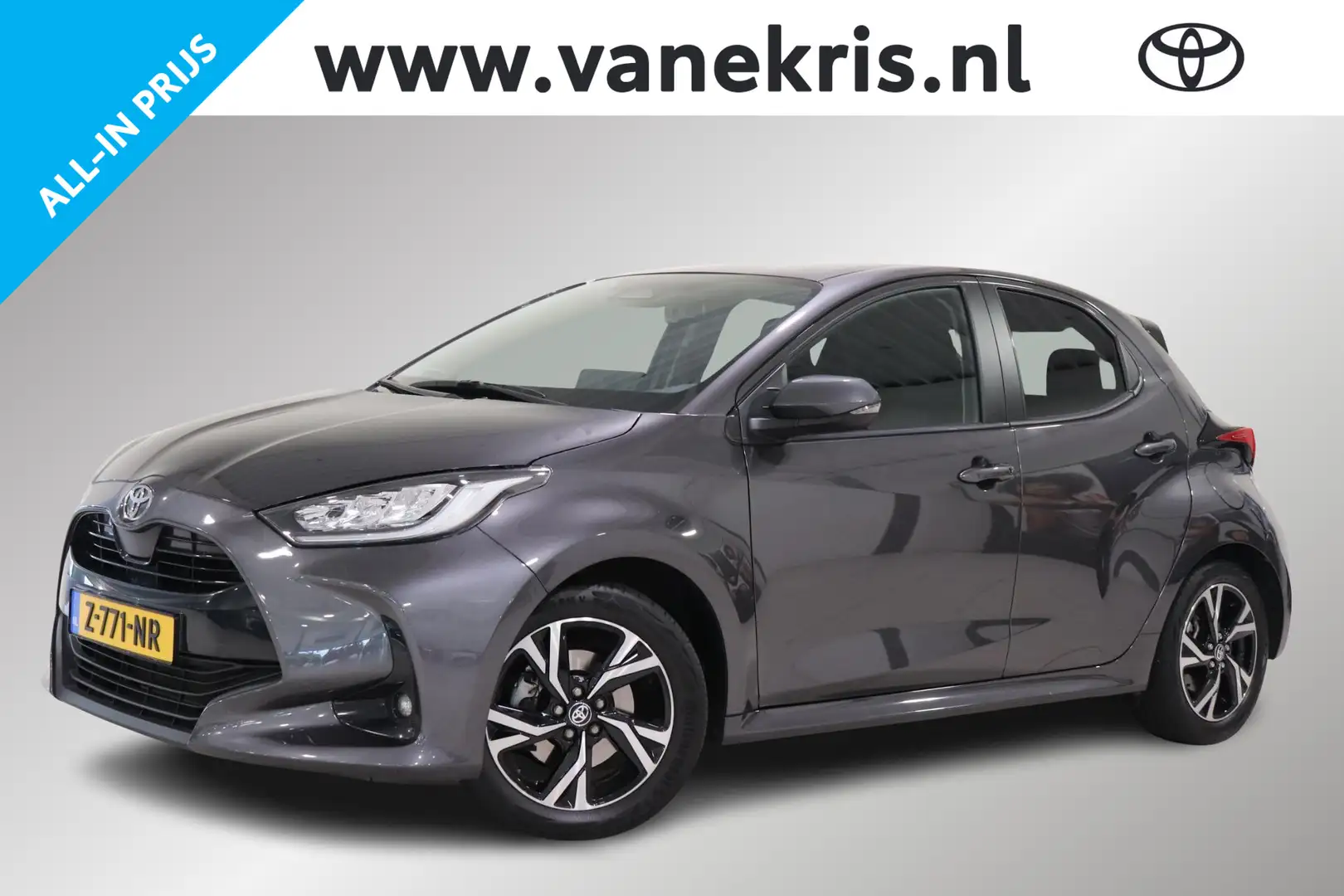 Toyota Yaris 1.5 Hybrid 115 First Edition, 1e eigenaar, LM Velg Grijs - 1