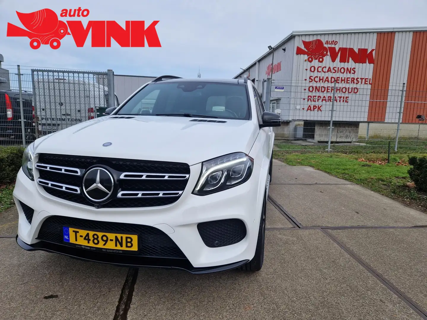 Mercedes-Benz GLS 500 4MATIC Blanc - 1