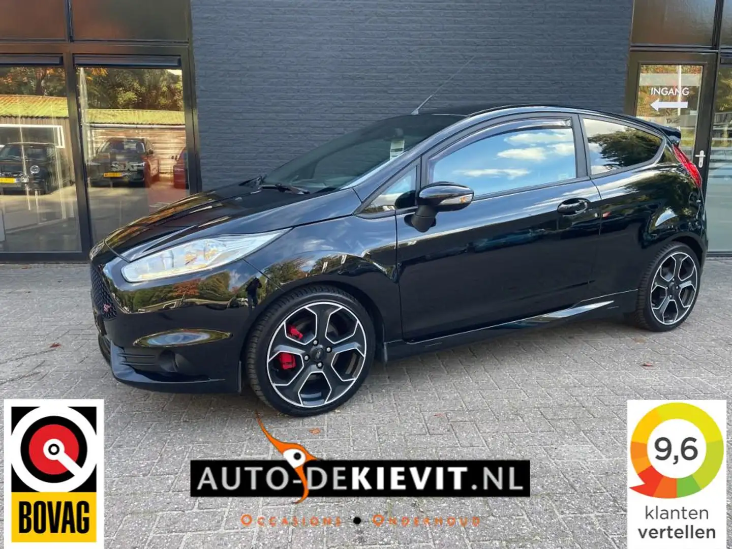 Ford Fiesta ST200 **200pk/navigatie/cruise** Zwart - 1