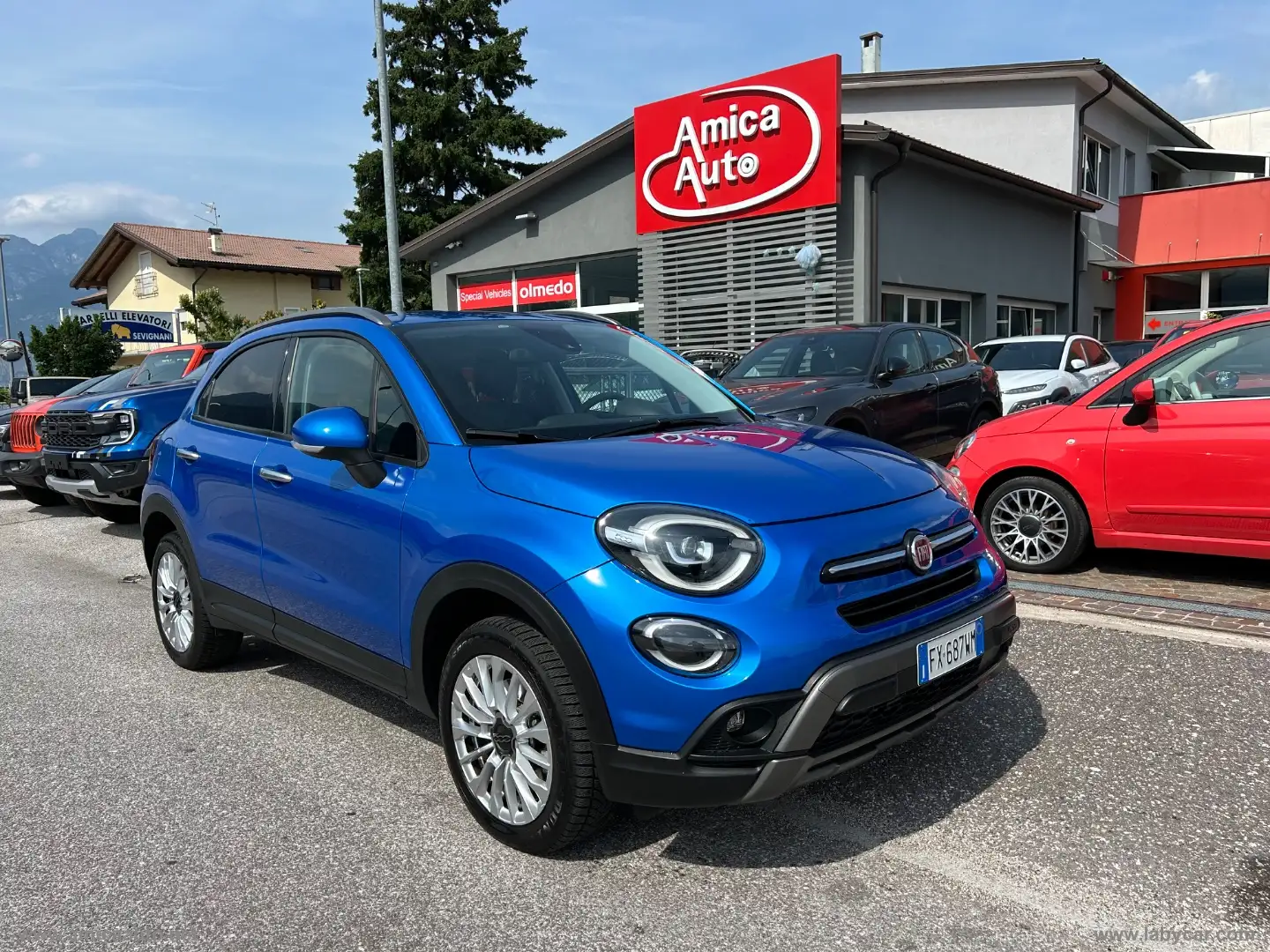 Fiat 500X 2.0 M.Jet 150 CV AT9 4x4 Cross SOLO KM 34.600 Bleu - 2