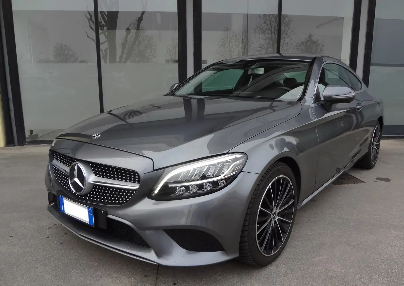 Mercedes-Benz C 220 Coupé 194CV Sport Tagliandi Mercedes AppConnect Grigio - 1