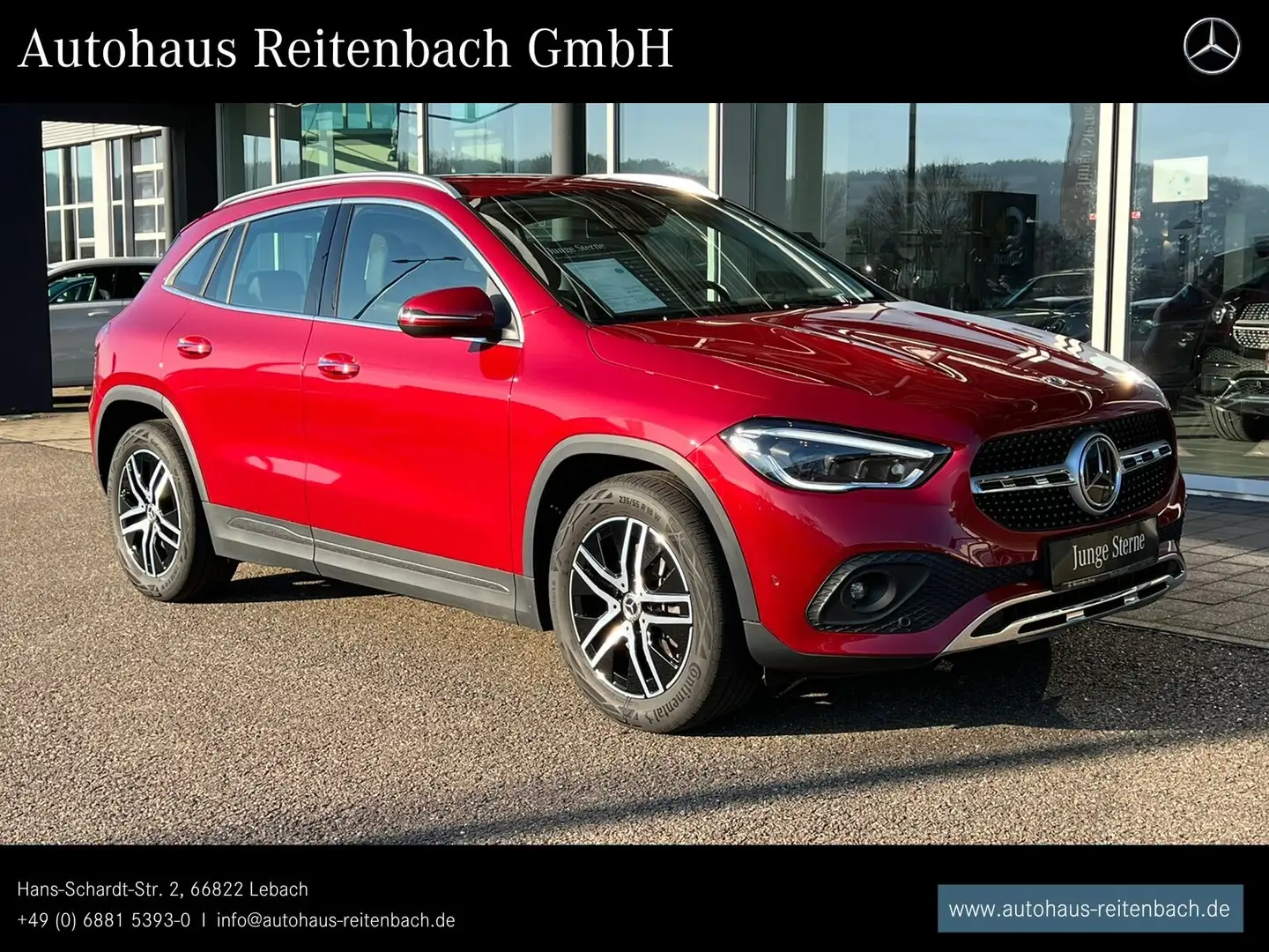 Mercedes-Benz GLA 250 GLA250 4M PROGRESSIVE+AHK STANDHZ+DISTR+BURMESTE Rot - 2