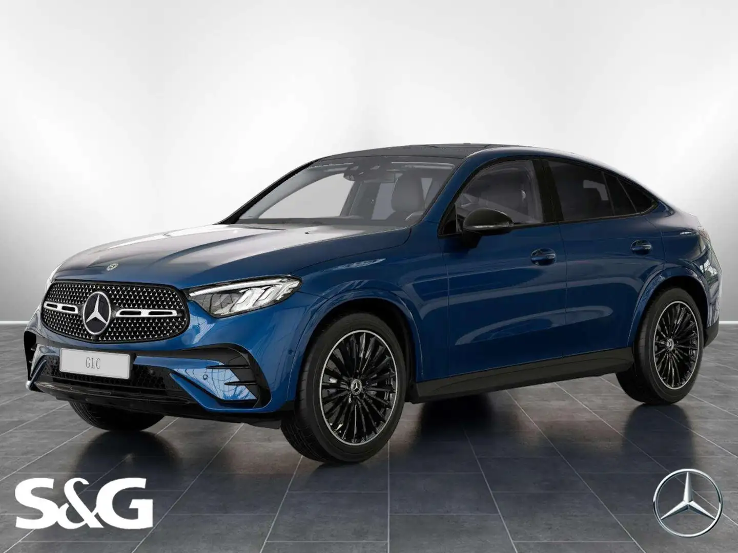 Mercedes-Benz GLC 300 d 4M AMG Night+MBUX+RüKam+LED+AHK+Distro Bleu - 1