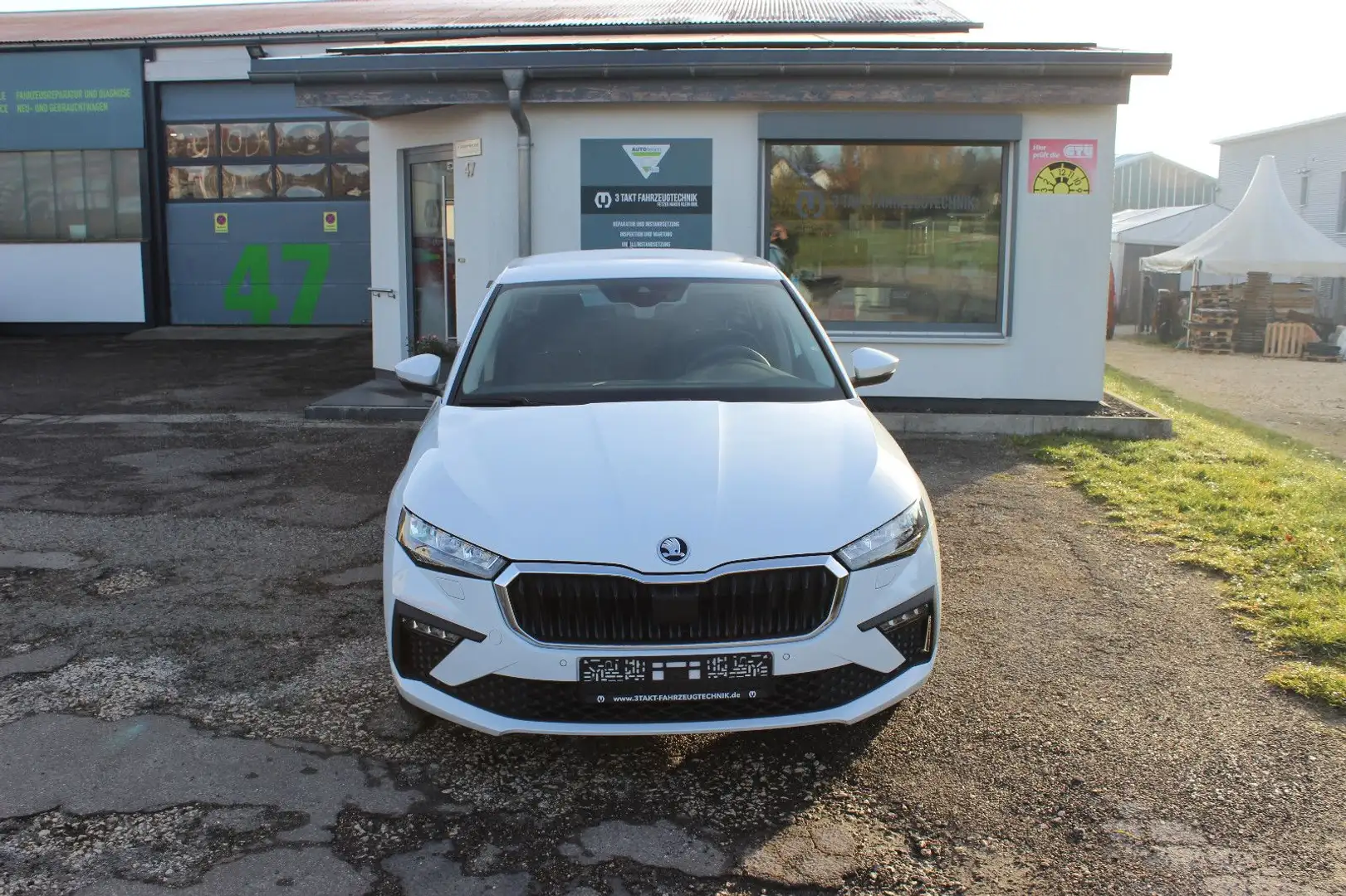 Skoda Scala Selection+AHK+CAM+5j.Garantie Blanc - 2