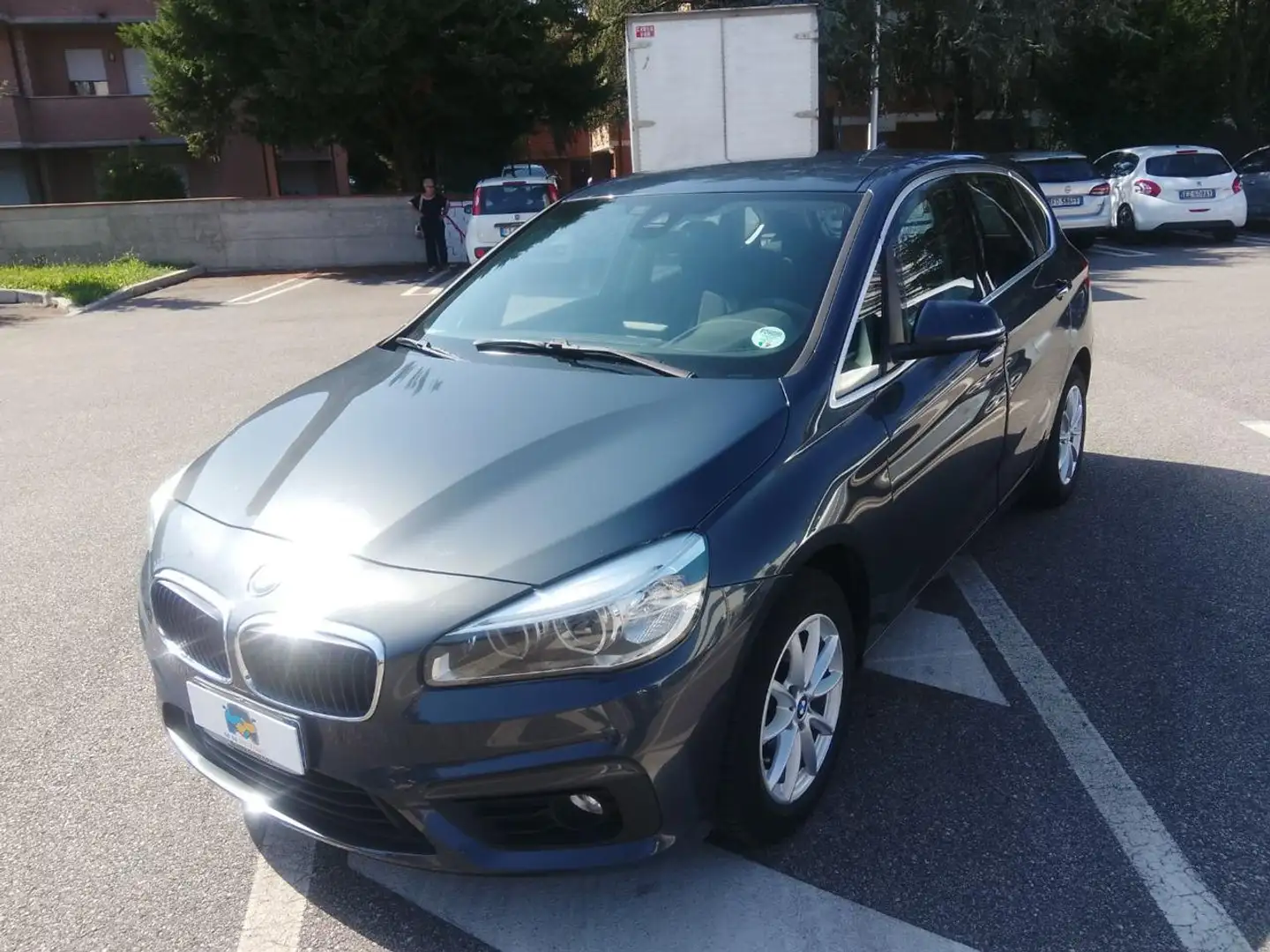 BMW 216 d Active Tourer Luxury Grigio - 2