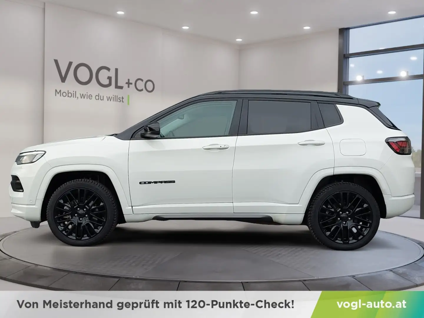 Jeep Compass 1.3 PHEV S 240 PS AT 4xe Weiß - 2
