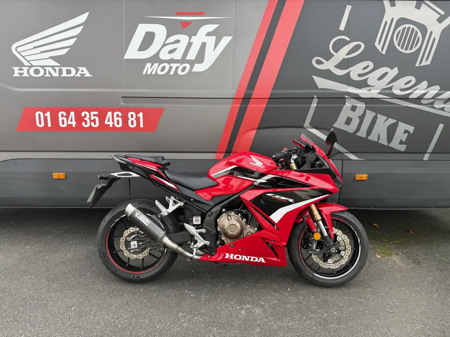 Honda CBR 500 R Rouge - 2