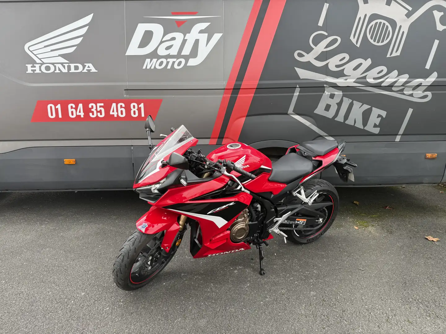 Honda CBR 500 R Rouge - 1
