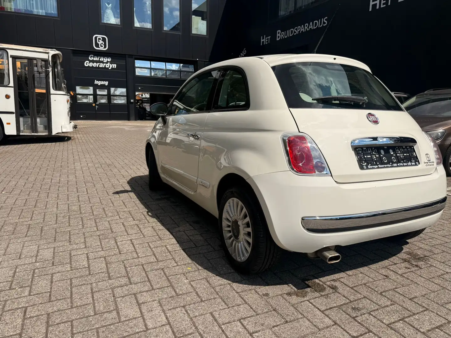 Fiat 500 500 1.2 Lounge Blanc - 2