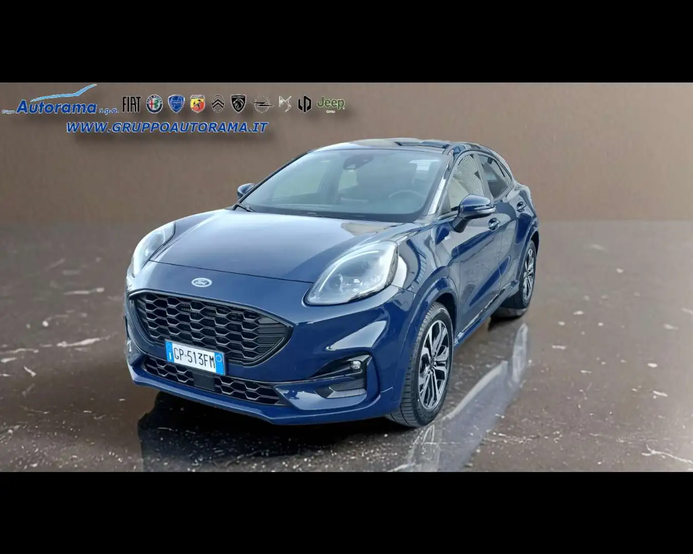 Ford Puma '19-> - Puma 1.0 EcoBoost Hybrid 125 CV S&S ST-Lin Blauw - 1