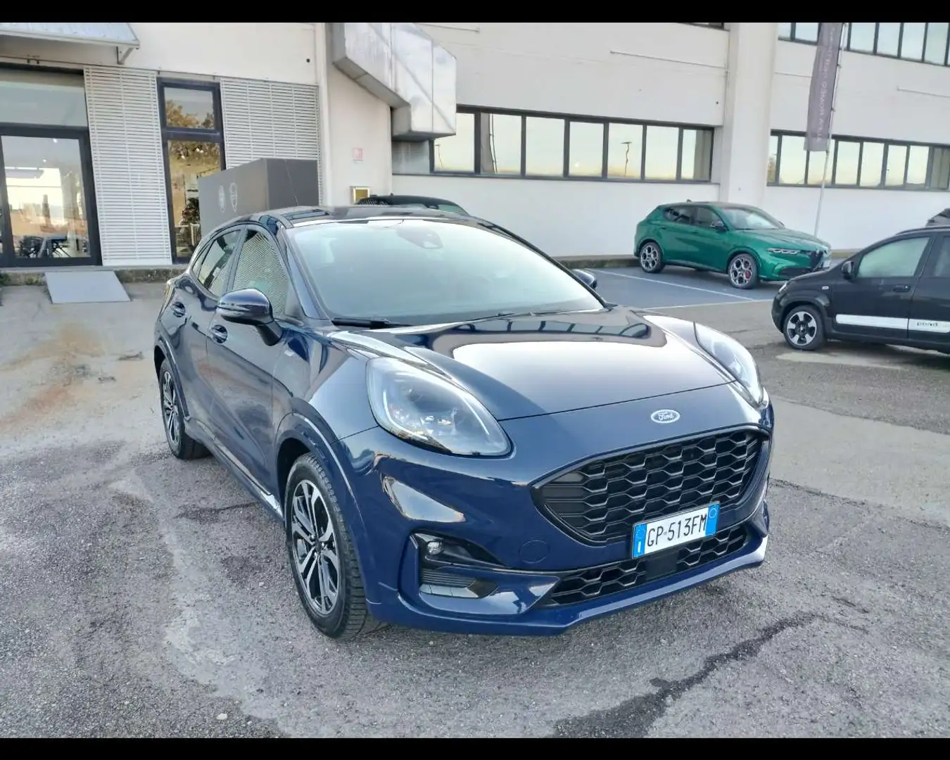 Ford Puma '19-> - Puma 1.0 EcoBoost Hybrid 125 CV S&S ST-Lin Blauw - 2