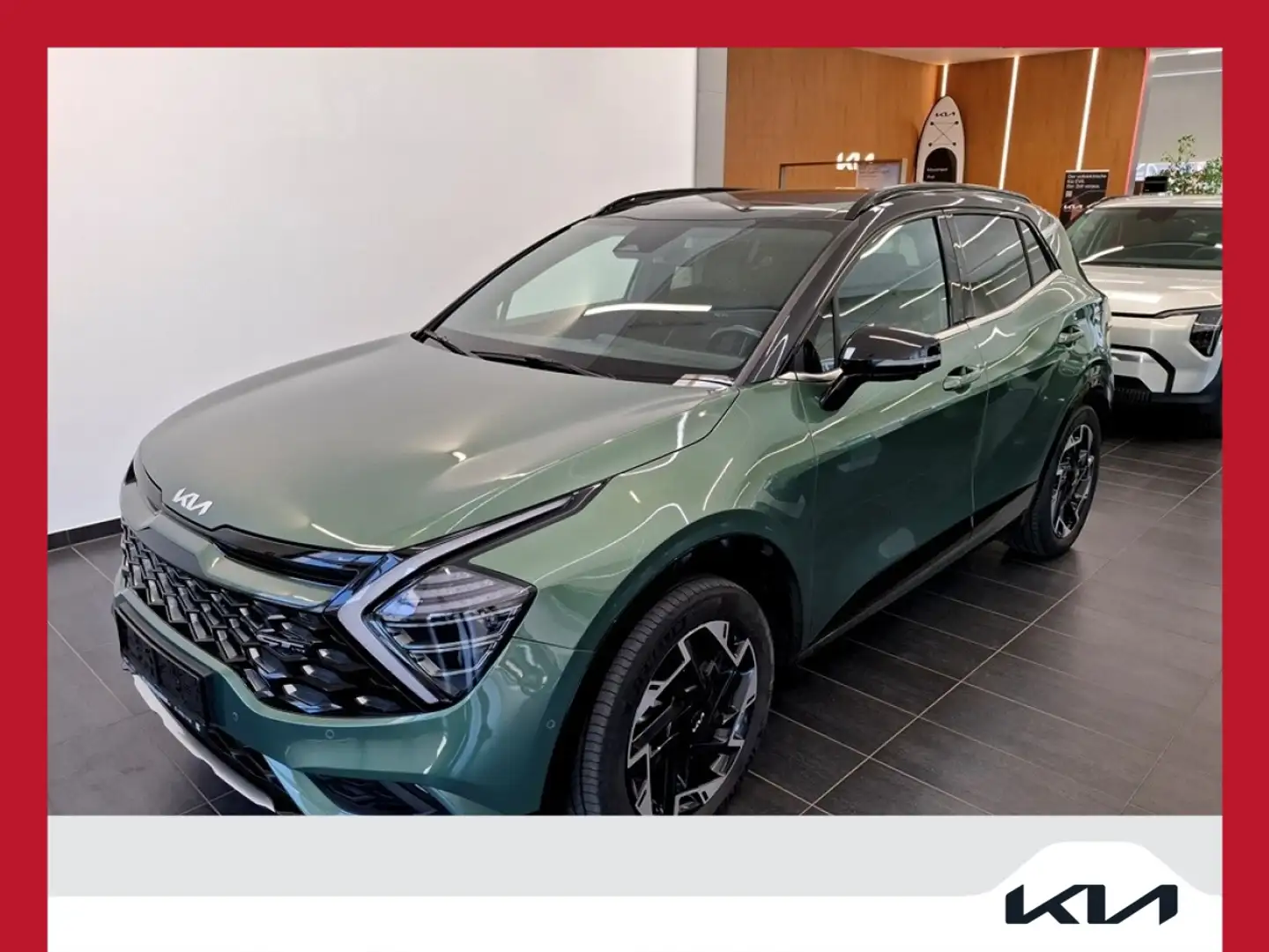 Kia Sportage 1,6 TGDI PHEV AWD GT-Line Aut. Grün - 1