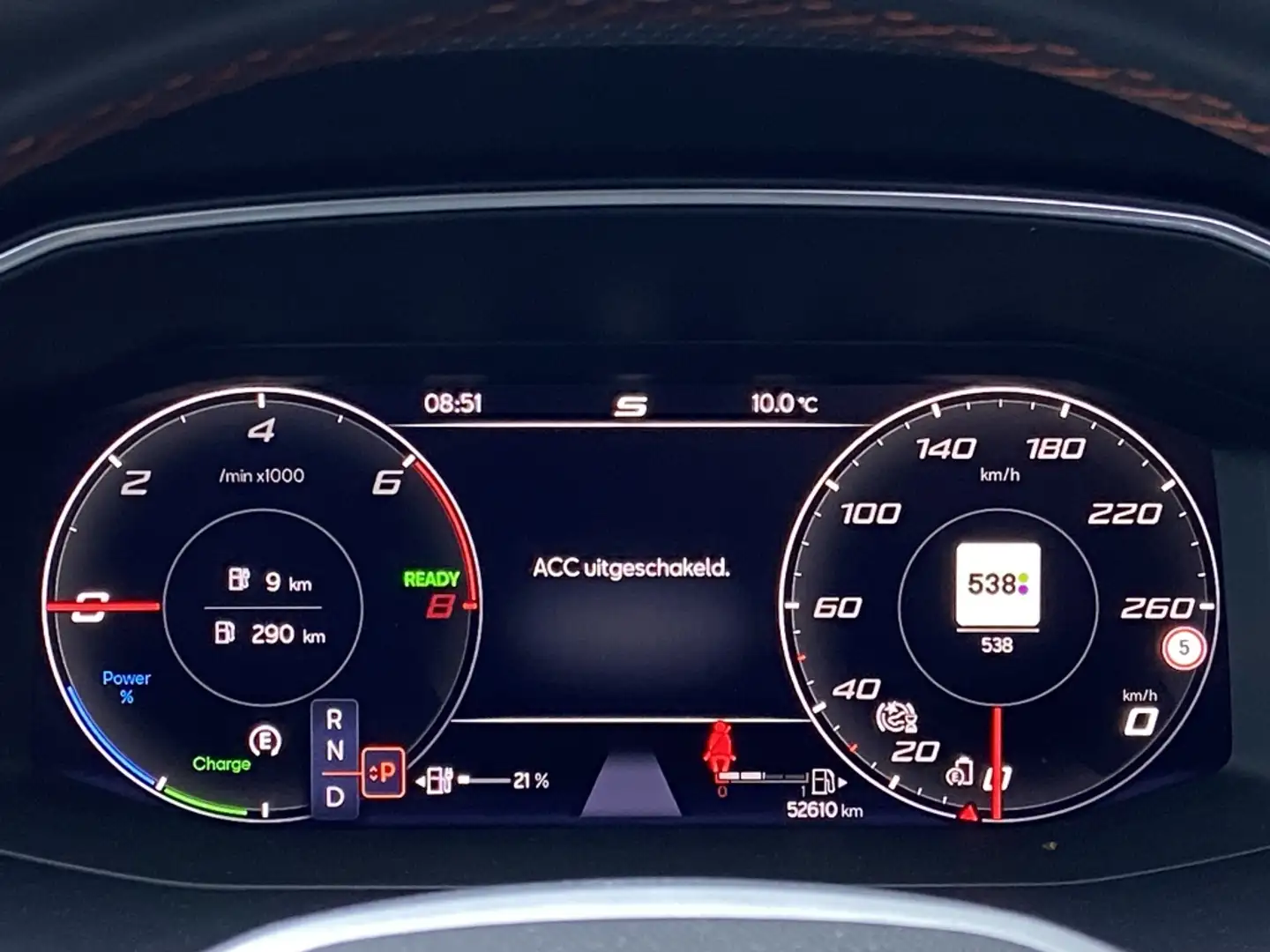 SEAT Leon 1.4 TSI FR 204PK eHybrid/Panoramadak/dode hoek/Ele Grijs - 2