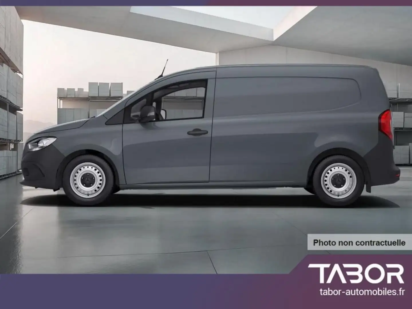Mercedes-Benz Citan 112 CDI L2 clim MBUX cam Šedá - 2