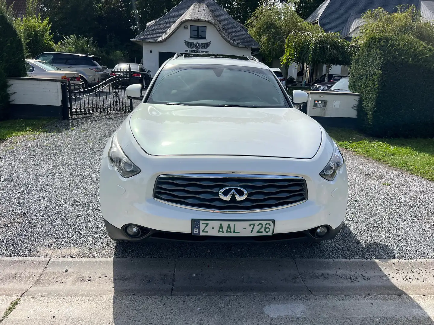Infiniti FX FX50 5.0 V8 LICHT VRACHT 390 HP. 500 NM Wit - 2