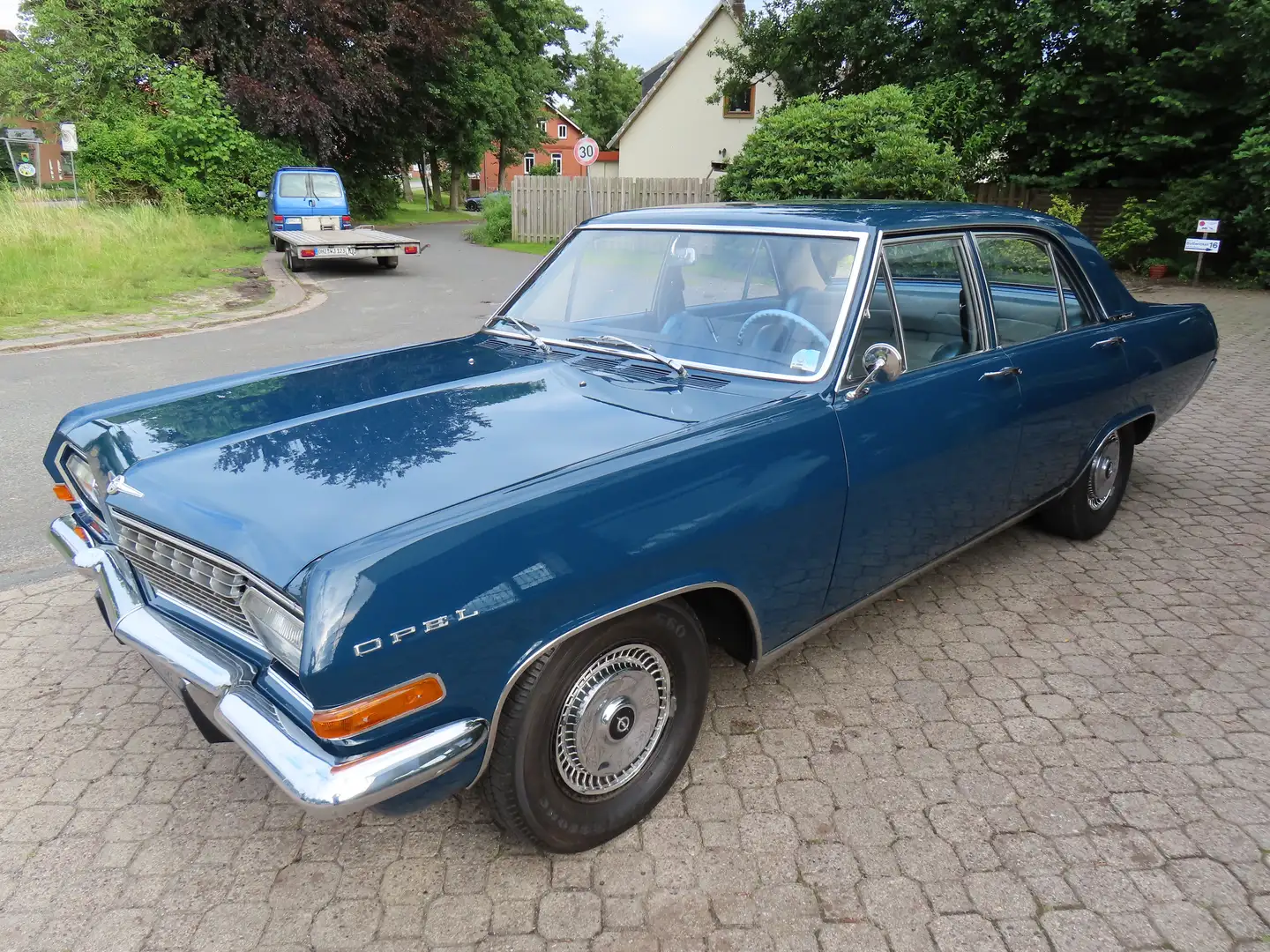 Opel Diplomat Admiral A KAD *nur 66 TKM*2.Hand*Historie*SSD* Bleu - 2