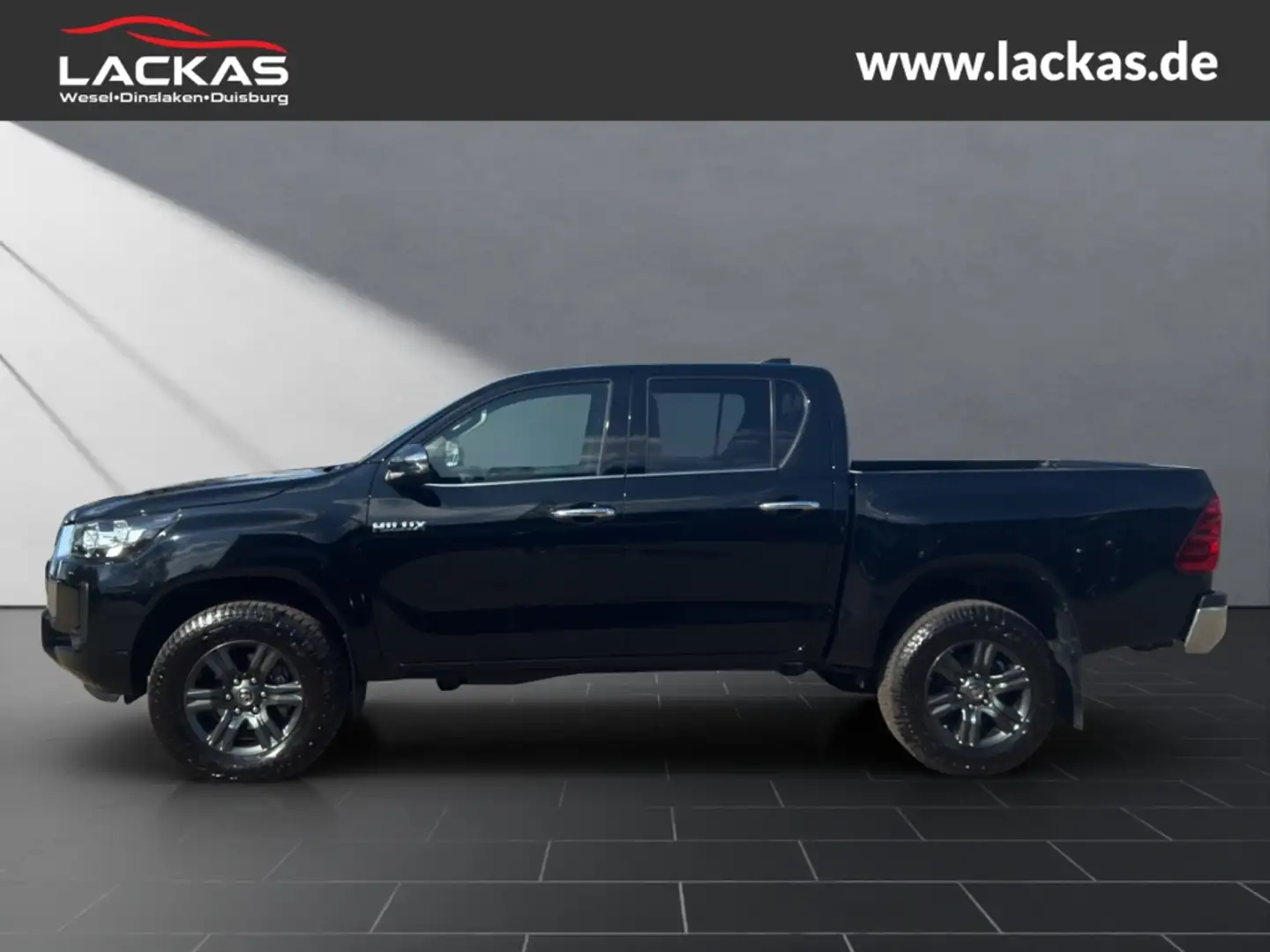 Toyota Hilux Double Cab Comfort 4x4 2.4 D-4D EU6d*AHK*WANNE*A/T Negru - 2