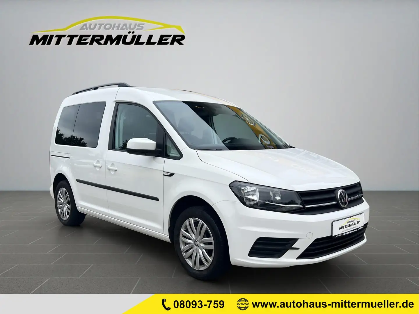 Volkswagen Caddy 1.4 TSI BMT Trendline Weiß - 1