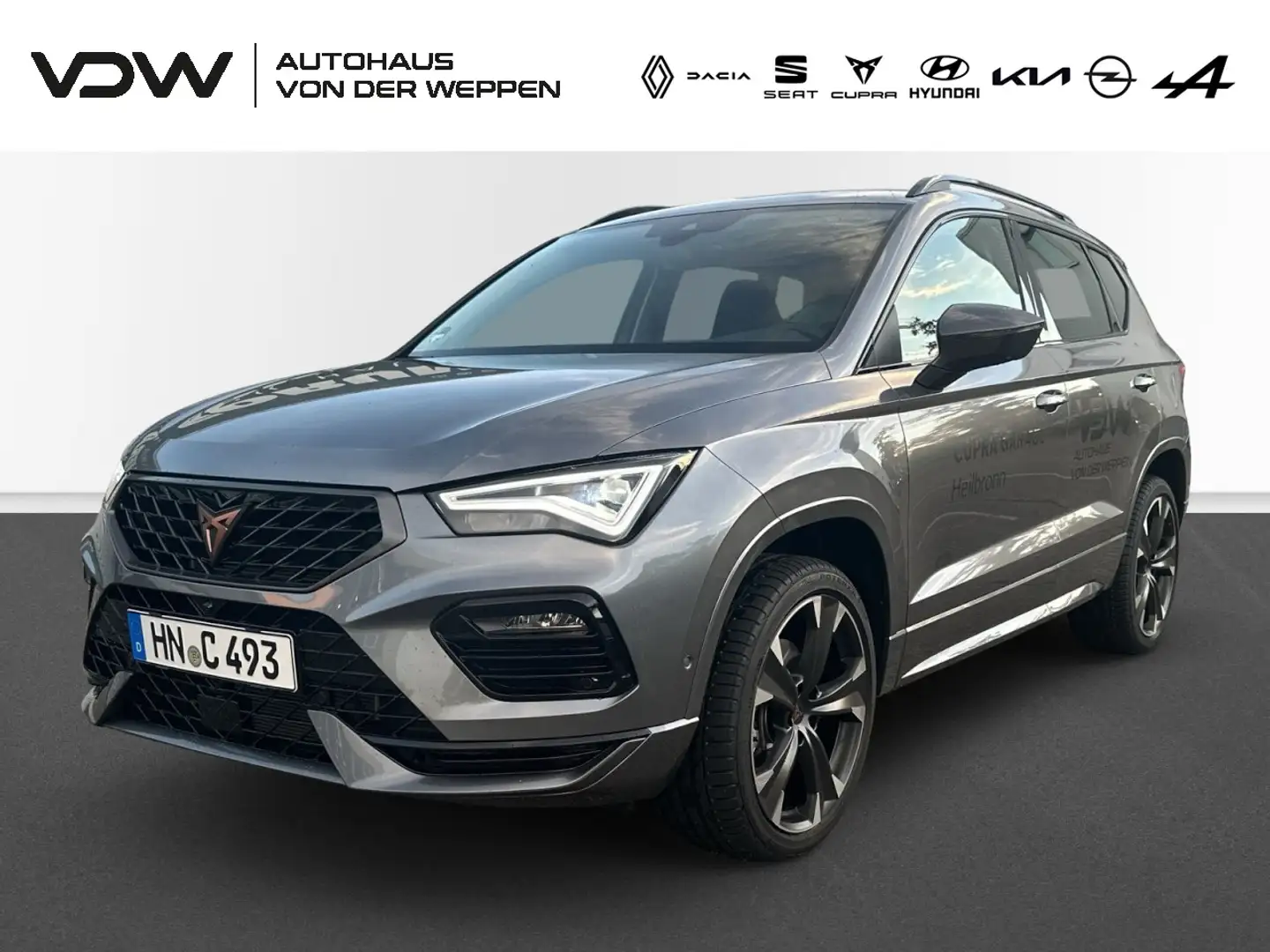 CUPRA Ateca TSI DSG AHK SHZ Fahrassistenz-Paket Klima Navi Grau - 1
