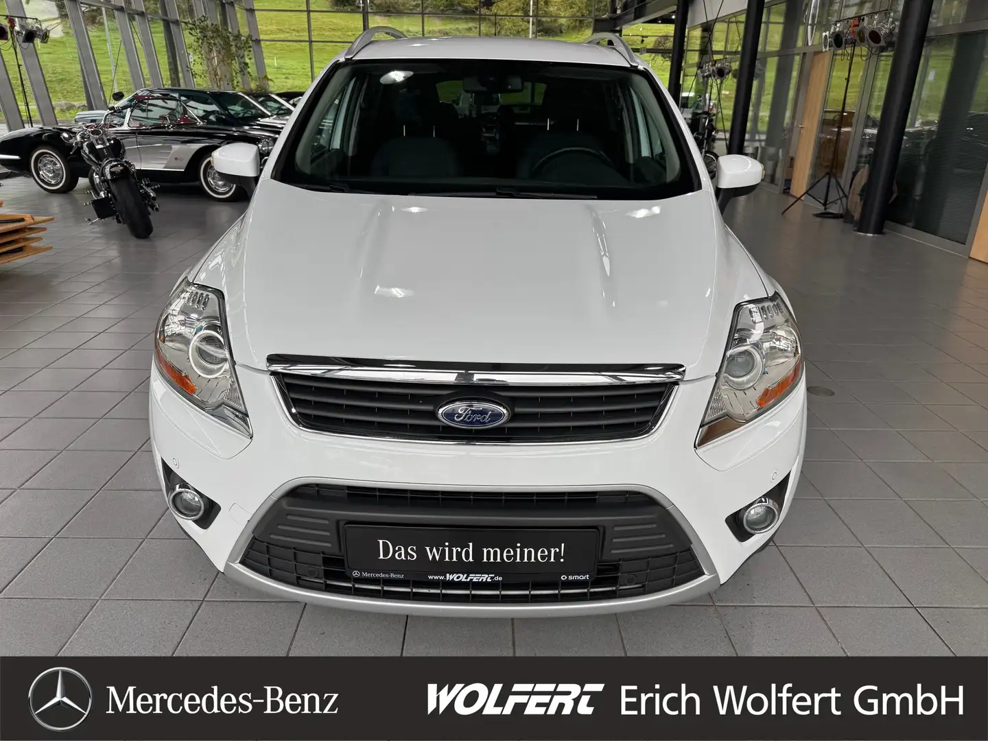 Ford Kuga Titanium AHK Kamera im Kundenauftrag zu verkaufen Weiß - 2