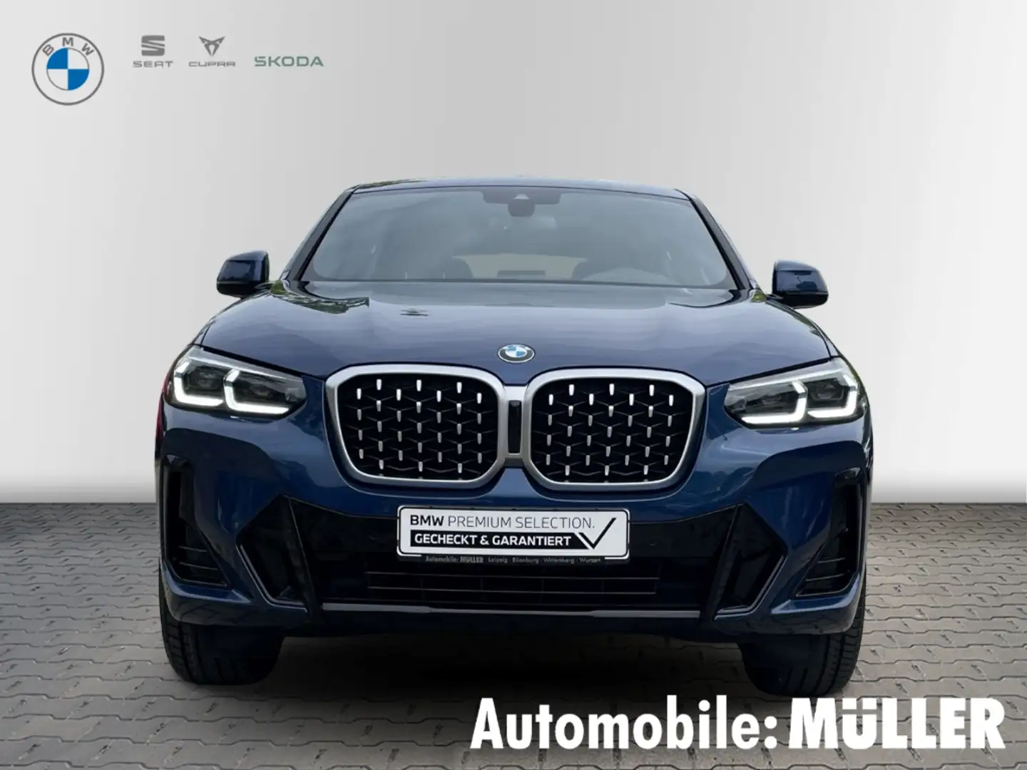 BMW X4 xDrive20d M-Sport*AHK*Laserlicht*RFK*Harman&Kardon Blau - 2