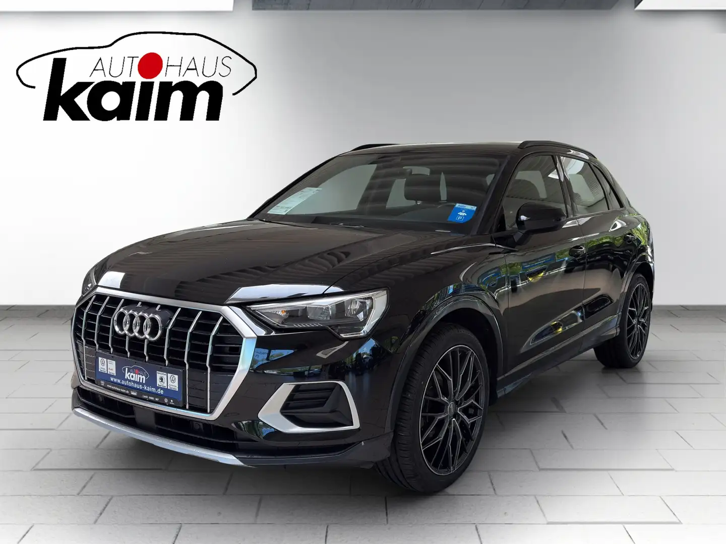 Audi Q3 35 TDI advanced S-tronic +LEDER+AHK+LED+NAVI+el. S Noir - 1