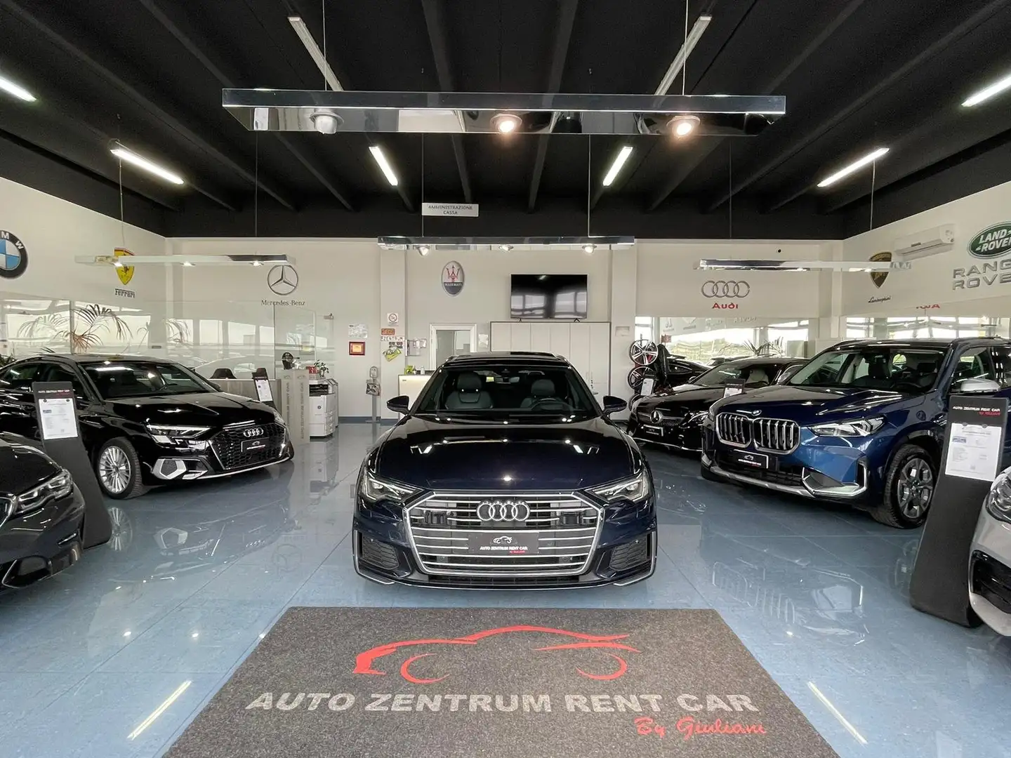 Audi A6 Avant 40 2.0 tdi mhev Business Sport s-tronic Bleu - 1