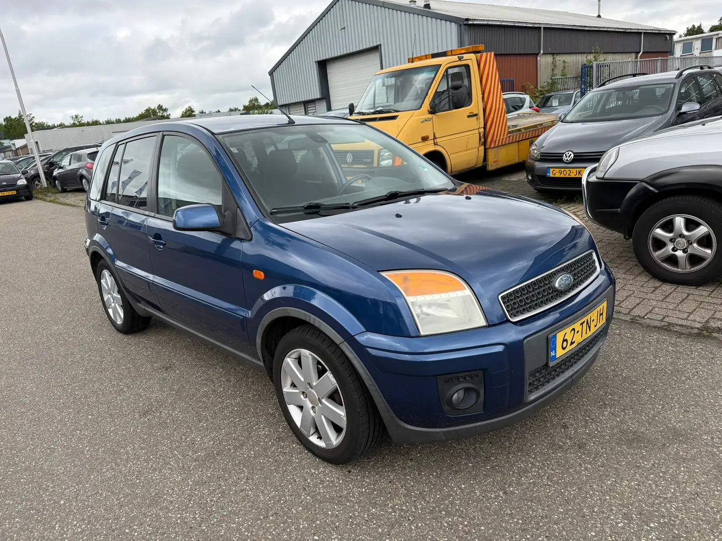 Ford Fusion 1.4-16V Futura Airco Bj:2006 NAP! Azul - 2