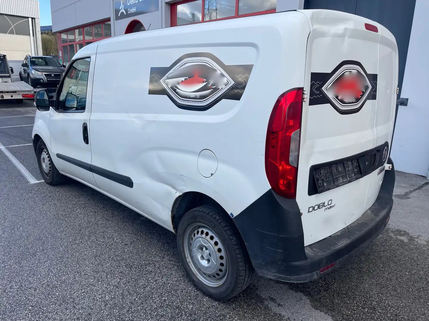 Fiat Doblo Basis Maxi Kasten Weiß - 2