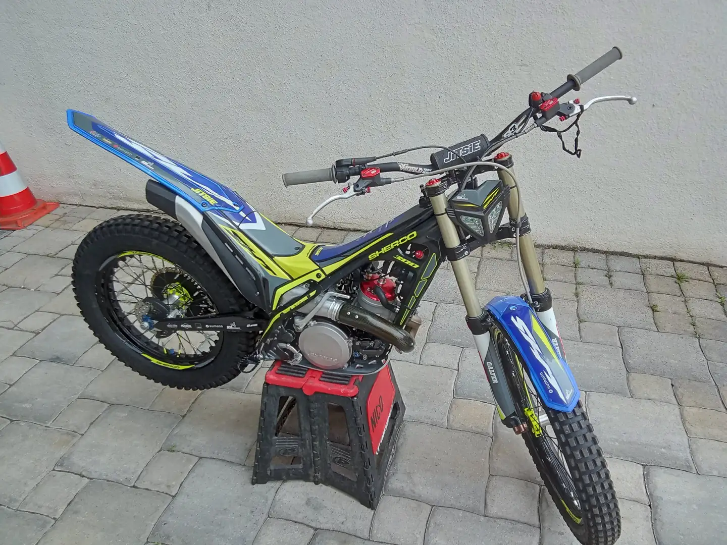 Sherco 300 ST Trialmotorrad plava - 2