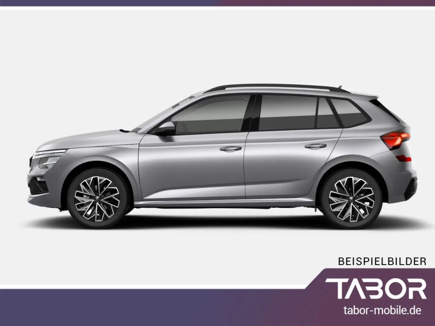 Skoda Kamiq TSI 116 DSG Selec Kessy SHZ Kam SunS 17Z Silber - 2